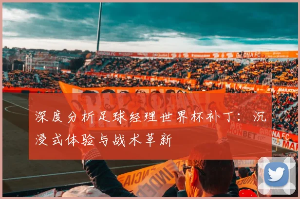 深度分析足球经理世界杯补丁：沉浸式体验与战术革新